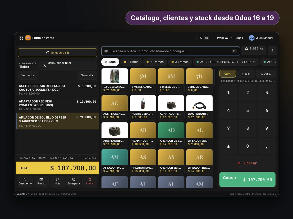 AxerOK POS Odoo